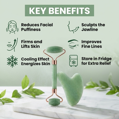Key benefits of PeelRevive ReviveSculpt Facial Roller and Gua Sha Set